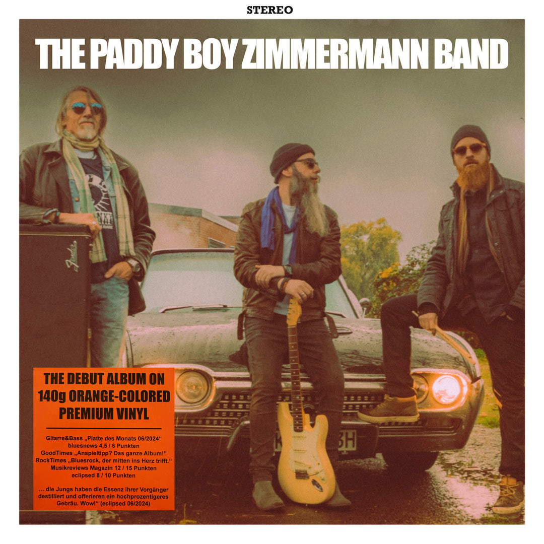 The Paddy Boy Zimmermann Band - s/t (Limited 140g Orange-Colored Premium Vinyl)