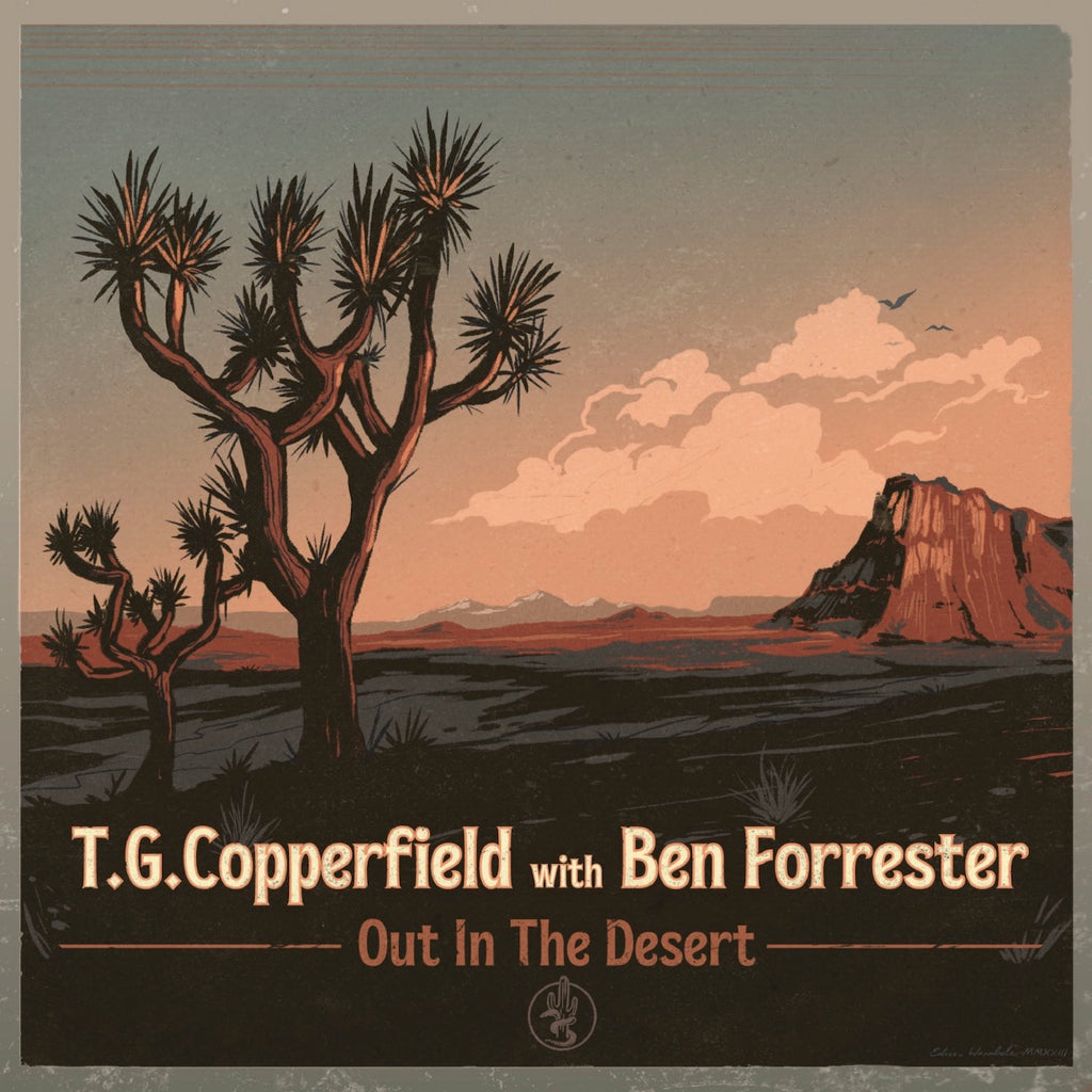 TG Copperfield with Ben Forrester - Out In The Desert (CD)