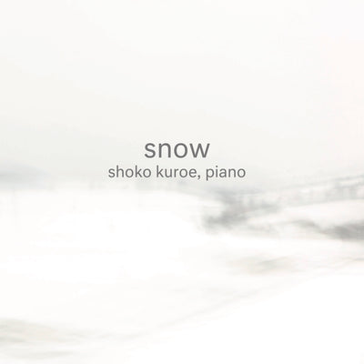 Shoko Kuroe - Snow (CD) (5915514405017)