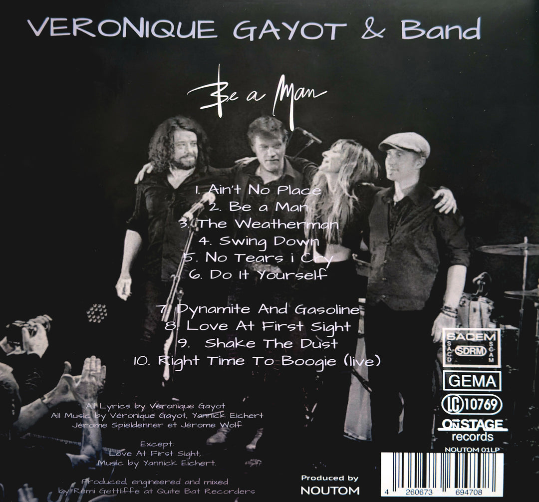 Veronique Gayot & Band - Be A Man (12" Vinyl)