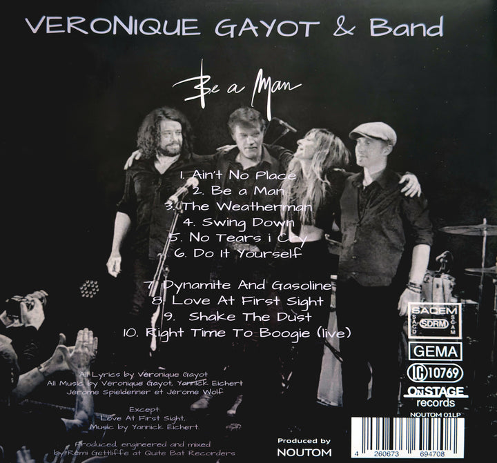 Veronique Gayot & Band - Be A Man (12" Vinyl)