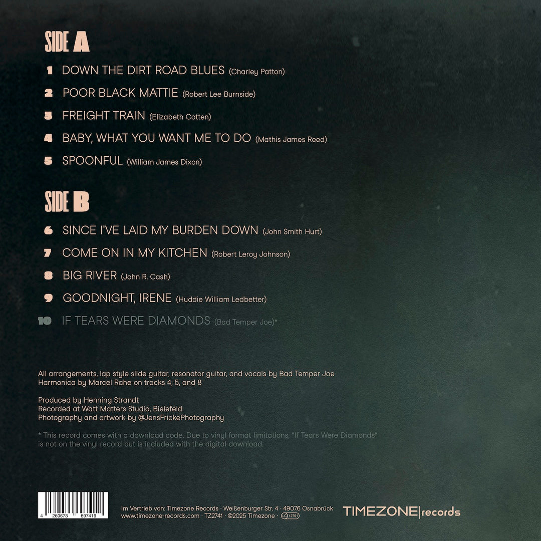 Bad Temper Joe - The Acoustic Blues Guitar Revue (12inch colored Vinyl)