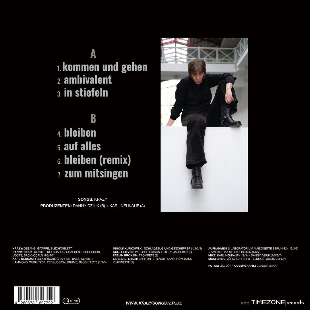 Krazy - In Stiefeln (12inch Vinyl-Album)