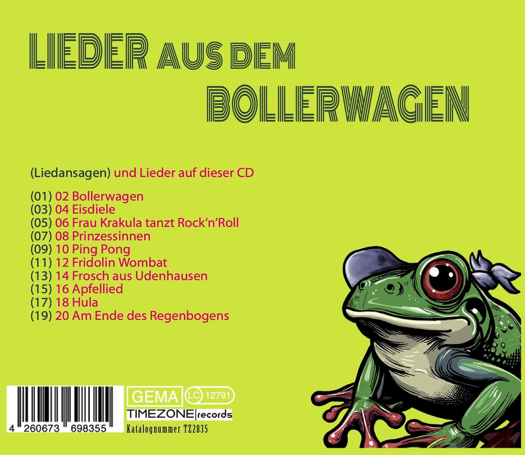 Herr Müller und seine Gitarre - Lieder aus dem Bollerwagen (CD)