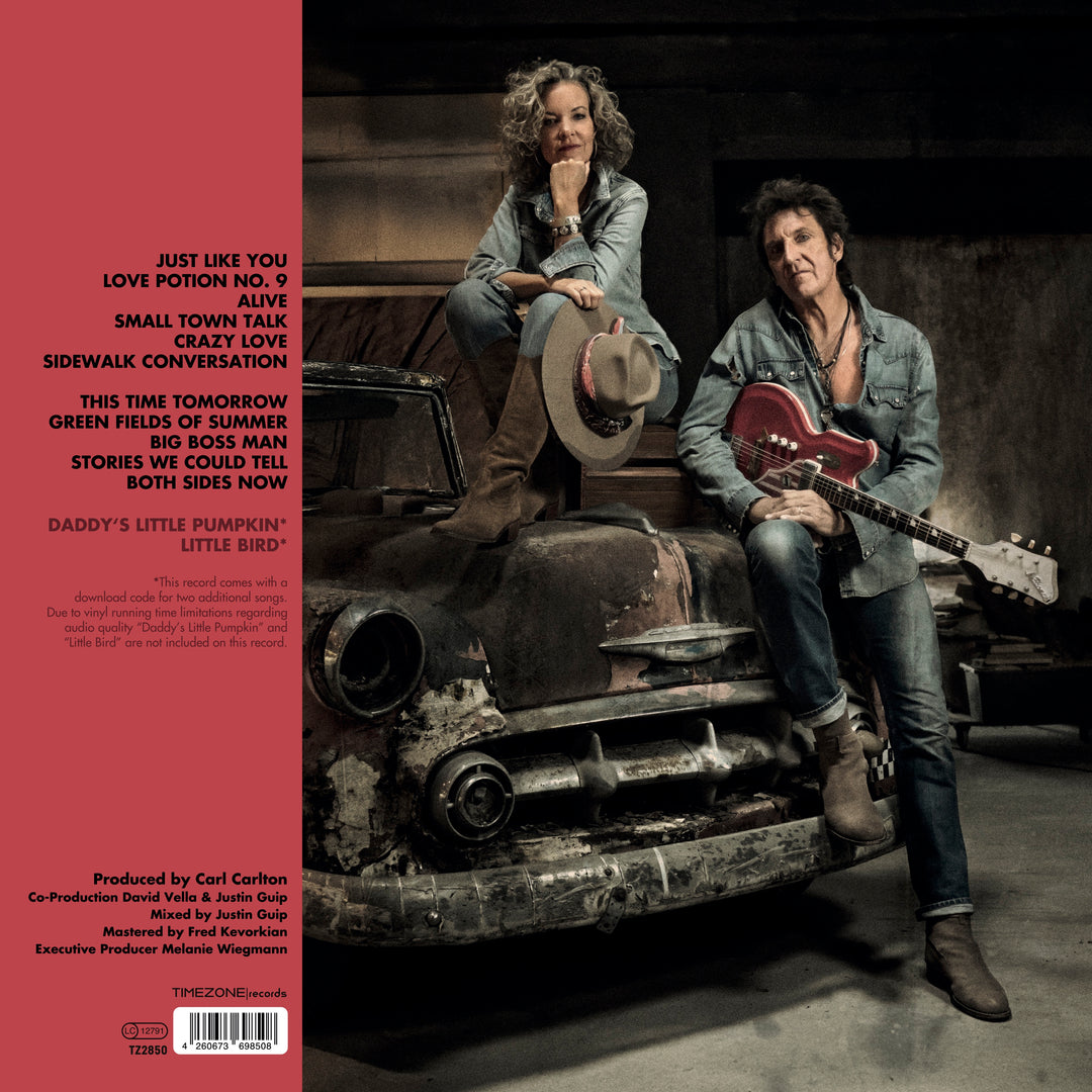 Carl Carlton & Melanie Wiegmann - Miles Of Time (12inch Vinyl-Album)