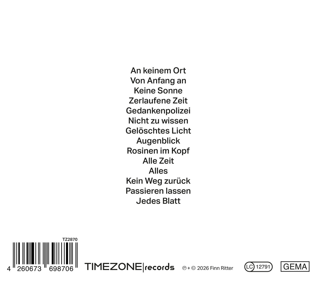 Finn Ritter - AD (CD)