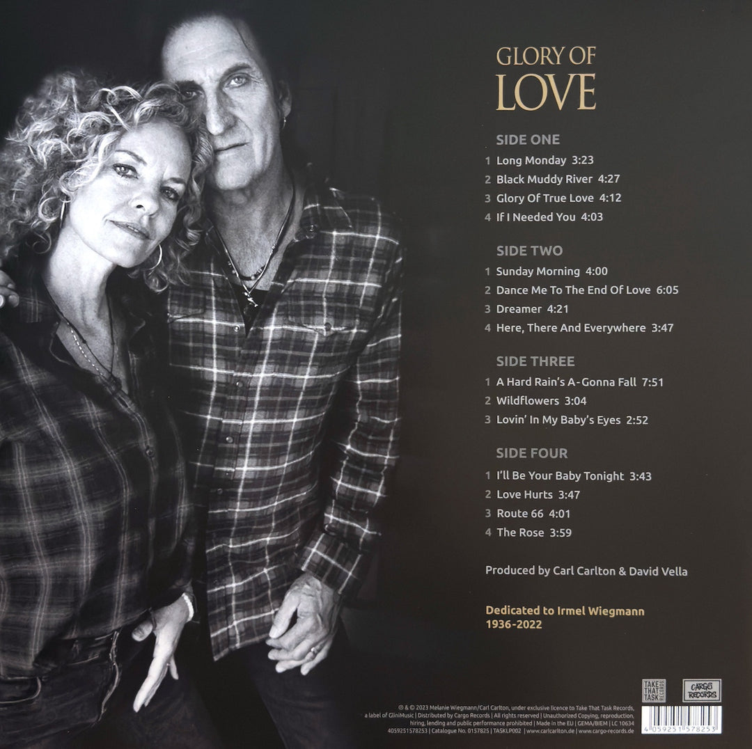Melanie Wiegmann & Carl Carlton - Glory Of Love (Doppel-12inch Vinyl-Album)