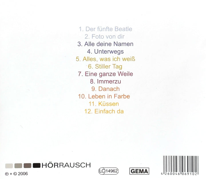 Finn Ritter - In Color (CD)