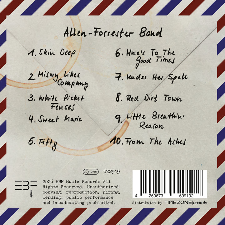 Allen-Forrester Band - Red Dirt Town (CD)