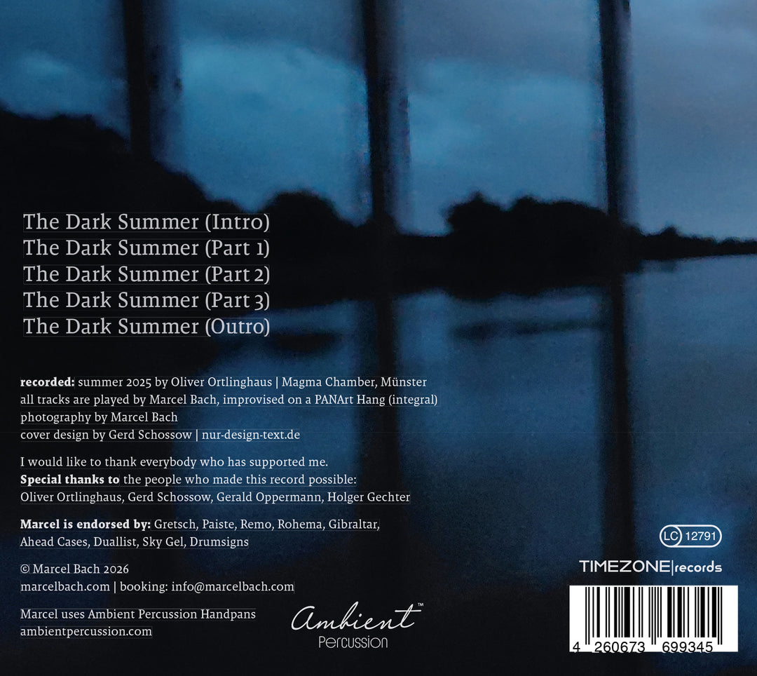 Marcel Bach - The Dark Summer (EP) (CD)