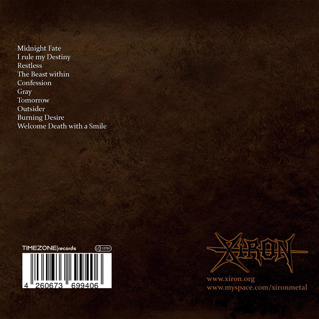 Xiron - A Matter Of Gray (CD)