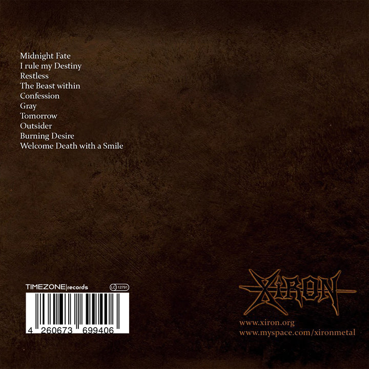 Xiron - A Matter Of Gray (CD)