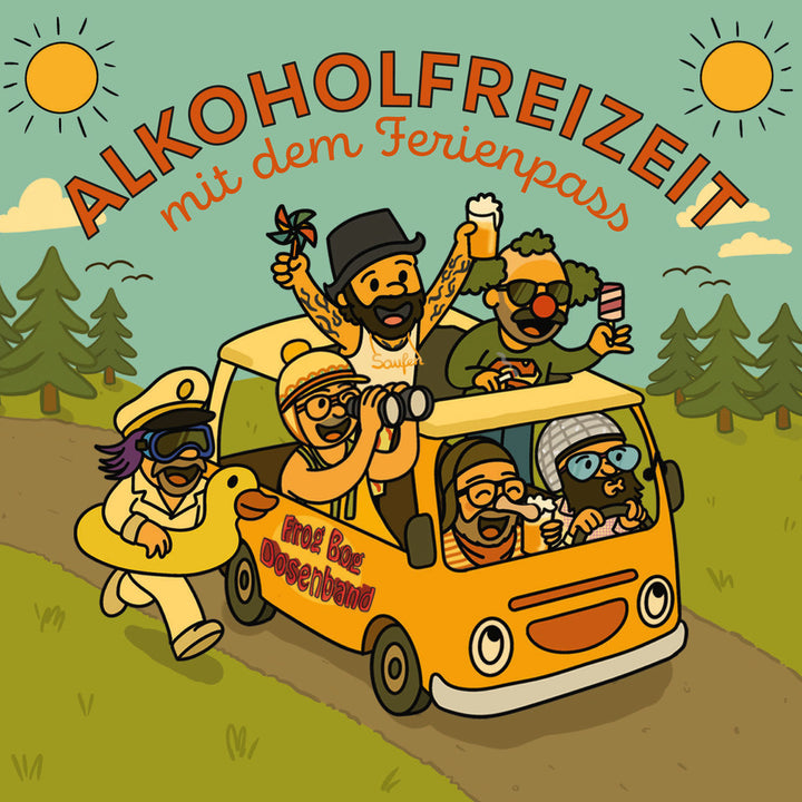 Frog Bog Dosenband - Alcohol-Free Leisure with the Holiday Pass (12-inch Vinyl Album)