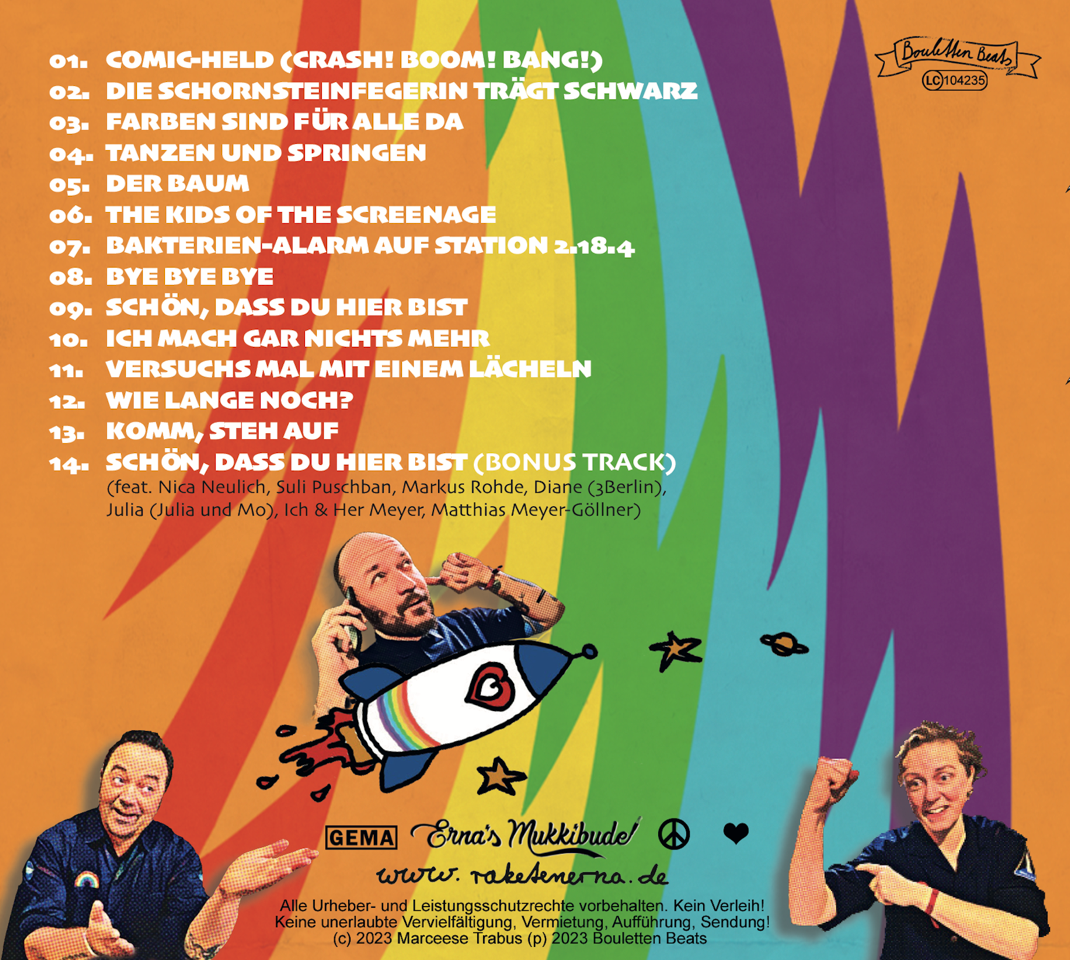 Raketen Erna - Crash! Boom! Bang! (CD)