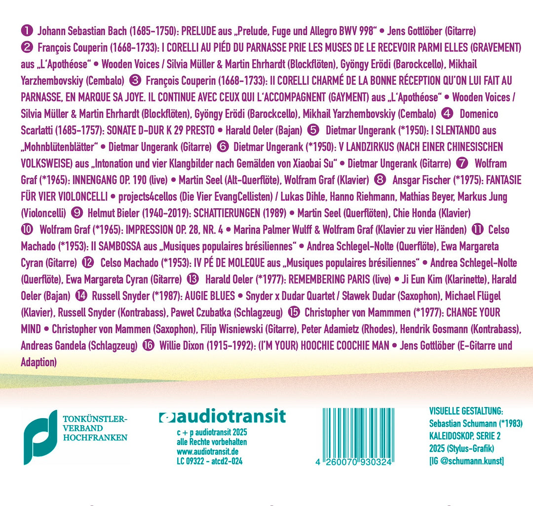 Various Artists - Musical Kaleidoscope of Upper Franconian Artists, Volume 2 (CD)