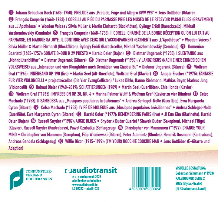 Various Artists - Musical Kaleidoscope of Upper Franconian Artists, Volume 2 (CD)