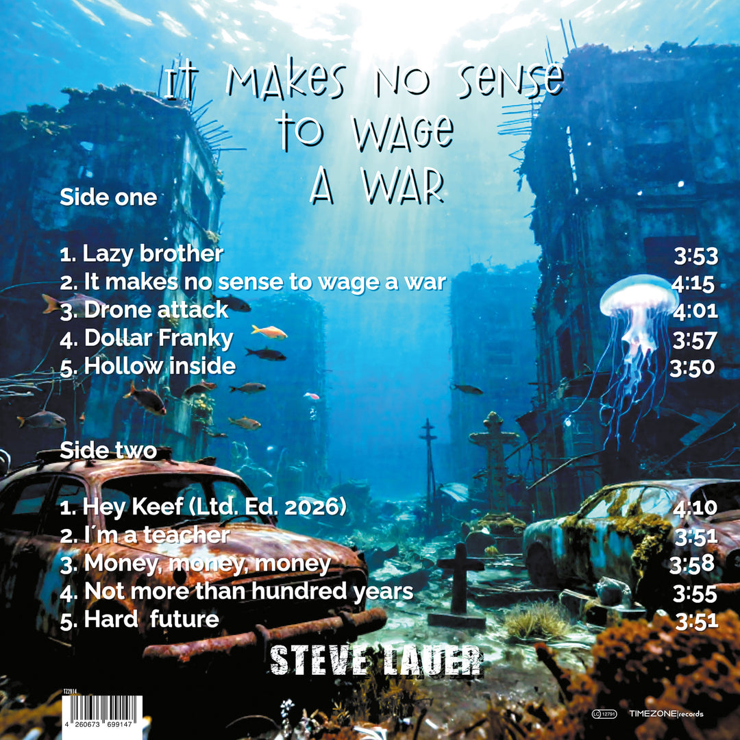 Steve Lauer - It makes no sense to wage a war (12inch Vinyl-Album)