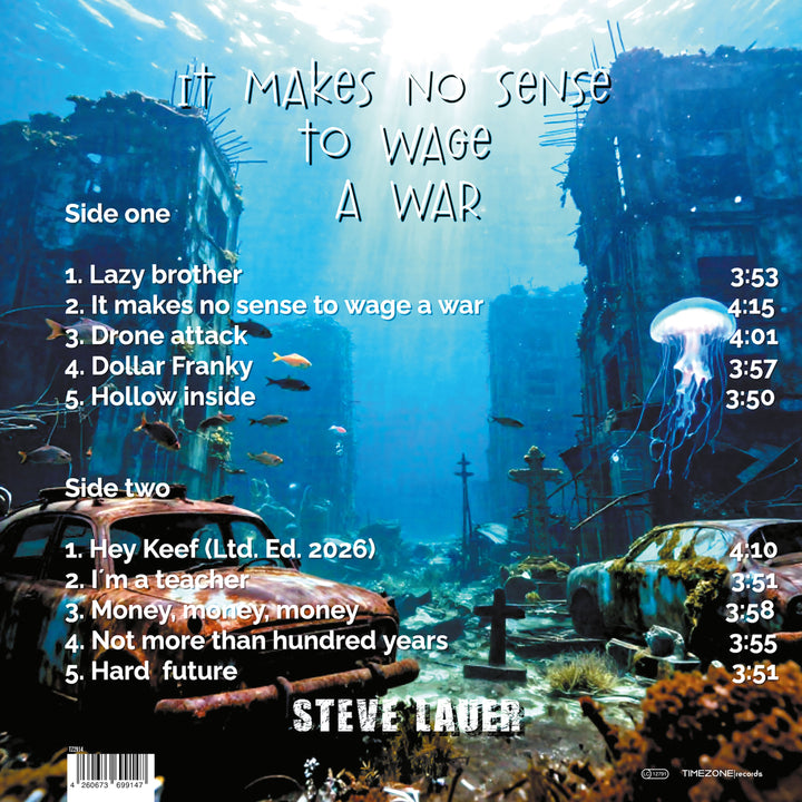 Steve Lauer - It makes no sense to wage a war (12inch Vinyl-Album)