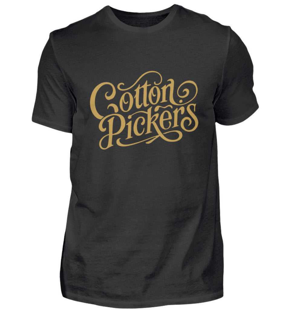 Cotton Pickers – T-Shirt „Cotton Pickers-Logo“ Schwarz oder Weiß