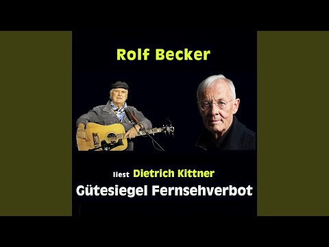 Rolf Becker - Dietrich Kittner Gütesiegel Fernsehverbot (2CD)