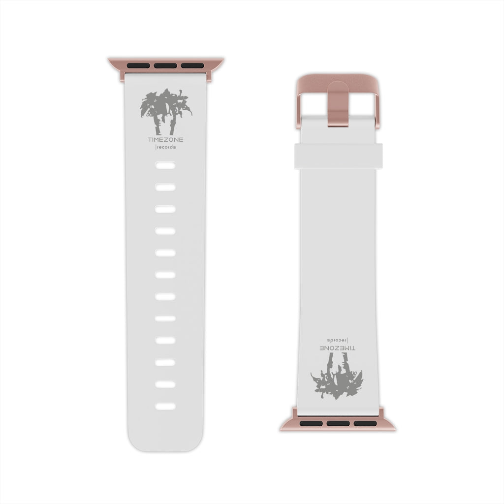 Watch strap for the Apple Watch with Timezone Records logo