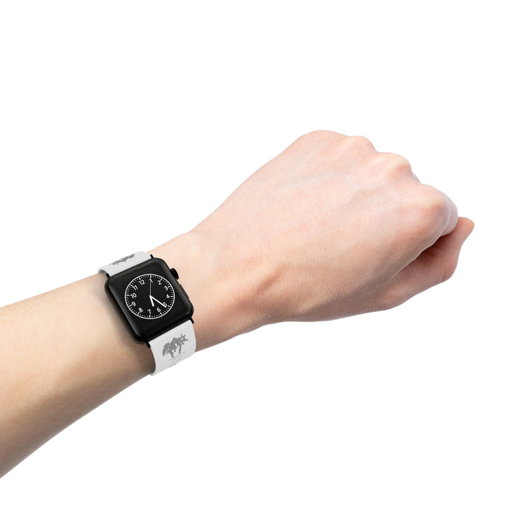 Watch strap for the Apple Watch with Timezone Records logo