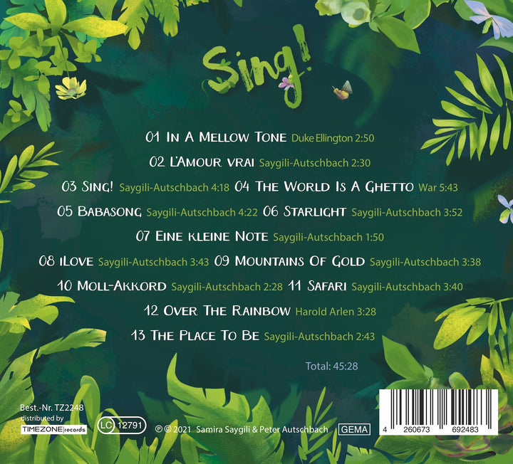 Samira Saygili, Peter Autschbach - Sing! (CD)