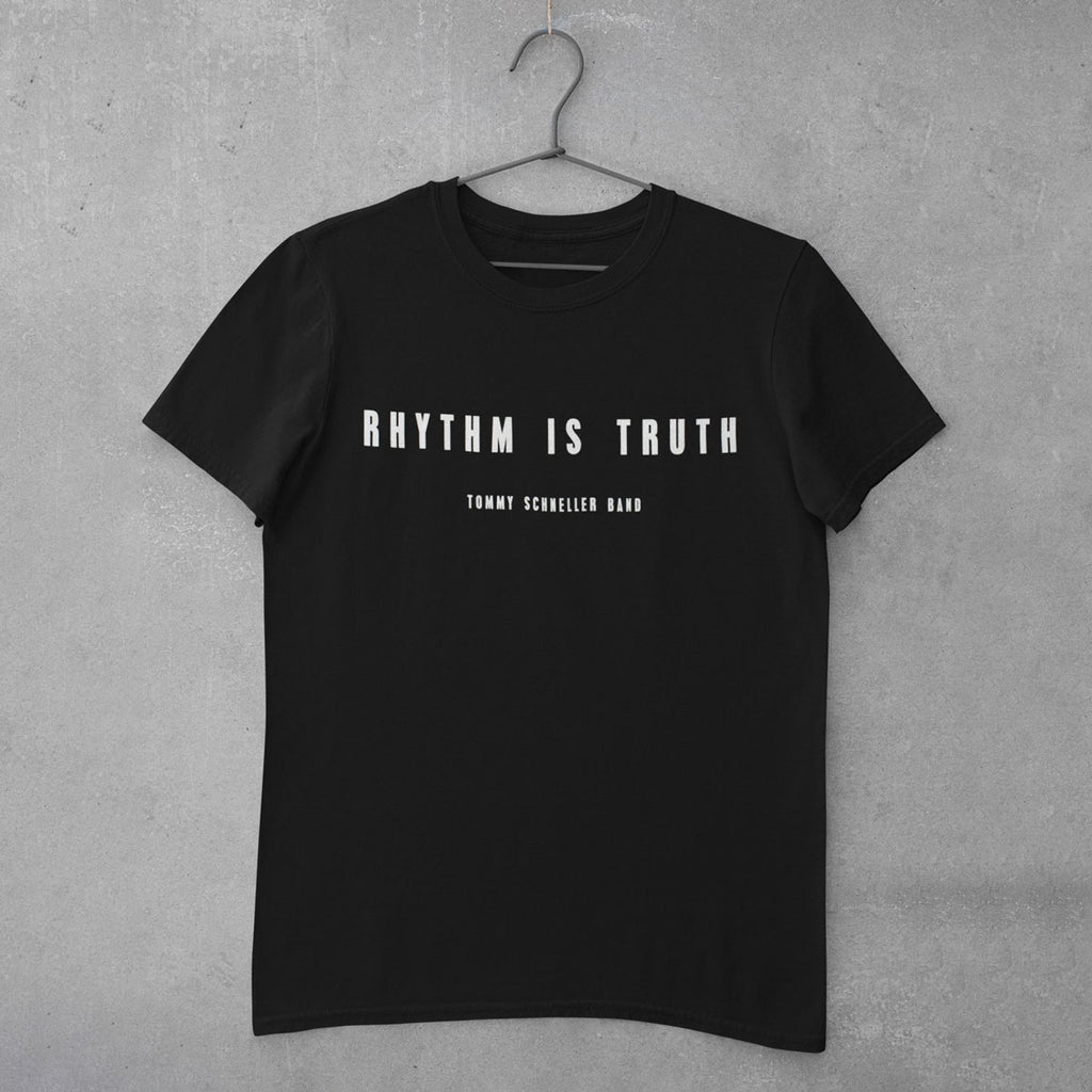 Tommy Schneller Band - T-Shirt "Rhythm Is Truth" (T-Shirt)