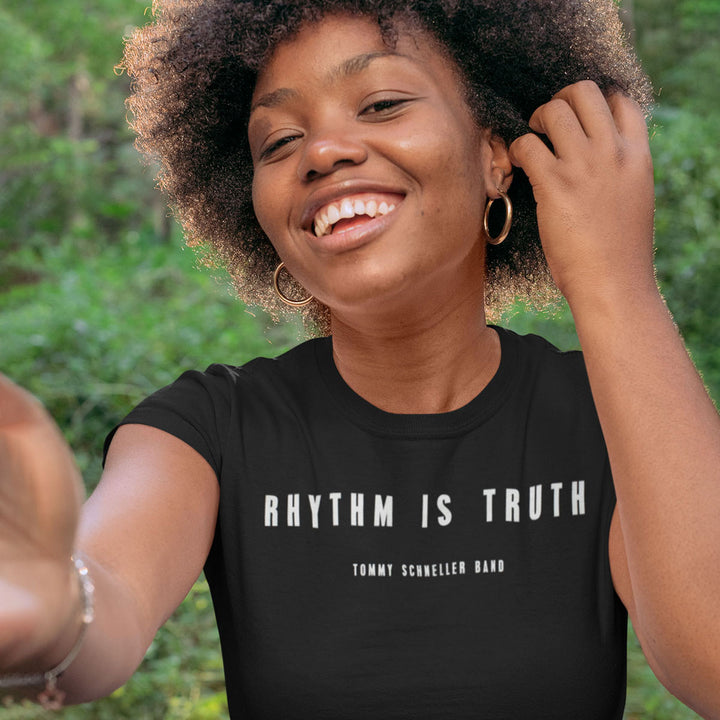 Tommy Schneller Band - T-Shirt „Rhythm Is Truth“ (T-Shirt) (6624103596185)