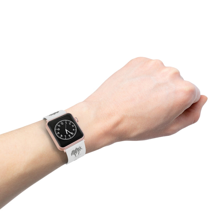 Watch strap for the Apple Watch with Timezone Records logo