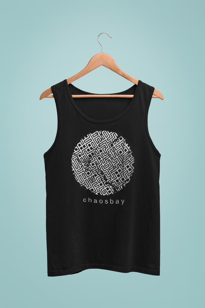 Chaosbay – Tank Top „Logo“, unisex, black (6022064177305)