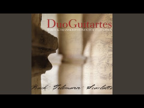 Duo Guitartes - Bach - Telemann - Scarlatti (CD)