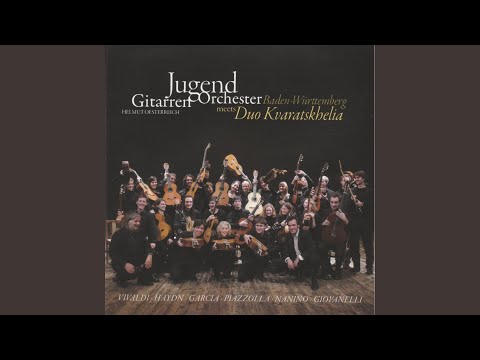 Youth Orchestra Baden-Württemberg meets Duo Kvaratskhelia - works for 2 solo guitars and guitar orchestra (CD)