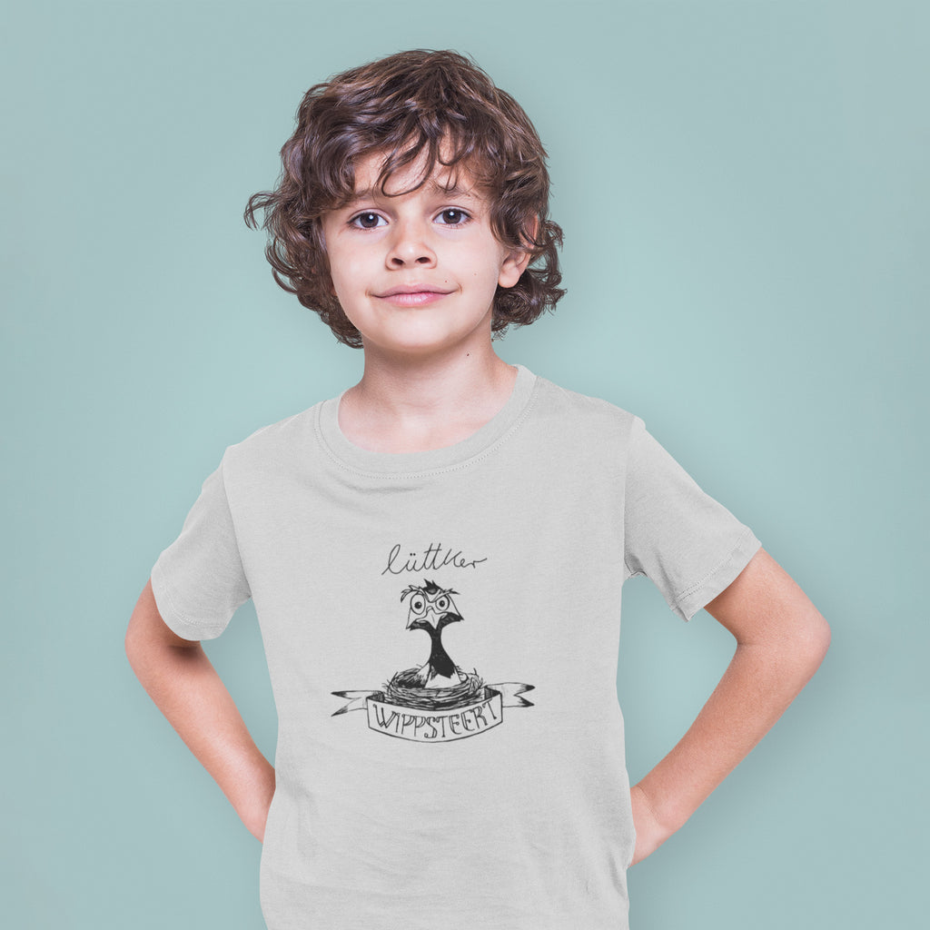 Wippsteert – T-Shirt „Lüttker Wippsteert“ für Kinder