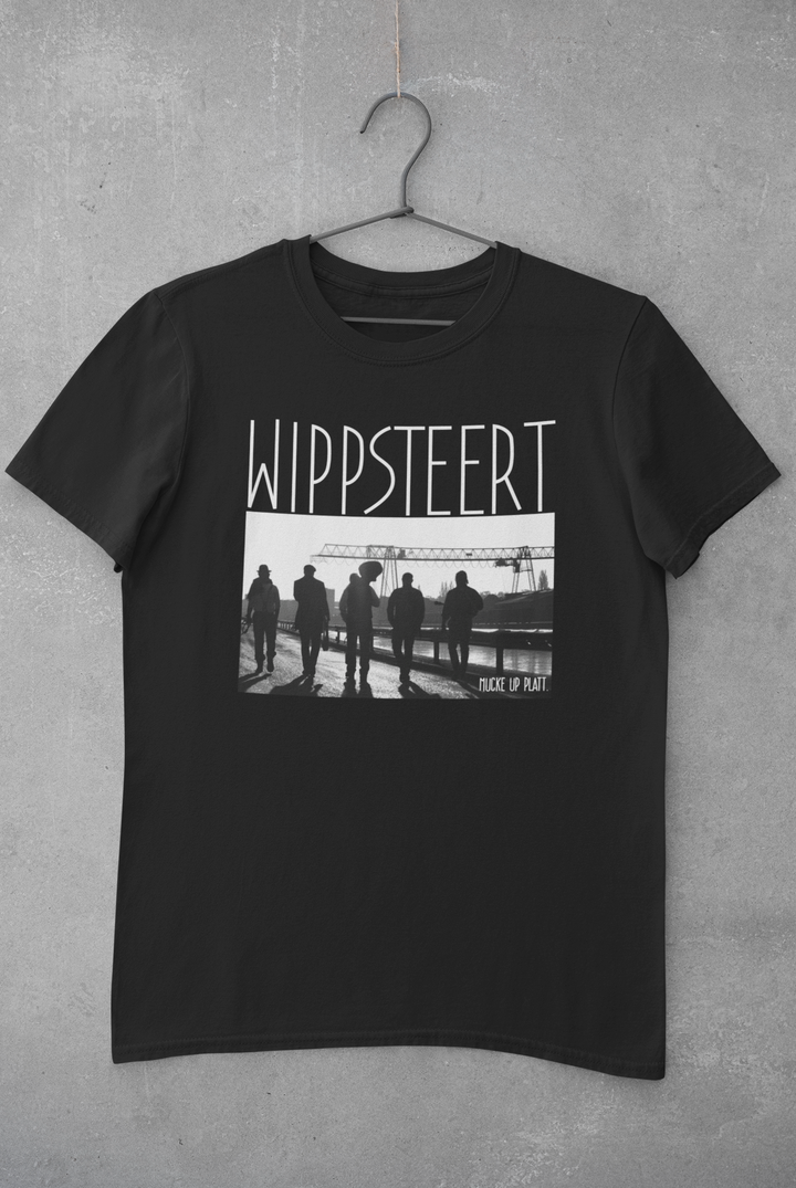 Wippsteert – T-Shirt vorderseitig bedruckt „Foto Hafen“ (5977439273113)