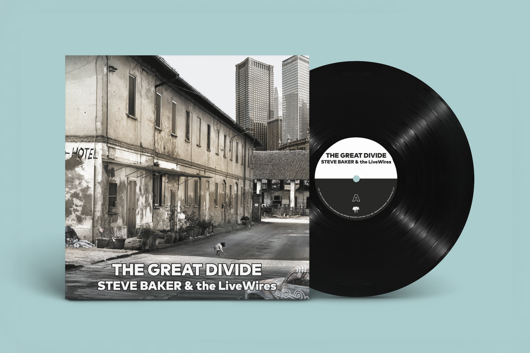 Steve Baker & the LiveWires - The Great Divide (12" Vinyl-Album) (5871813951641)